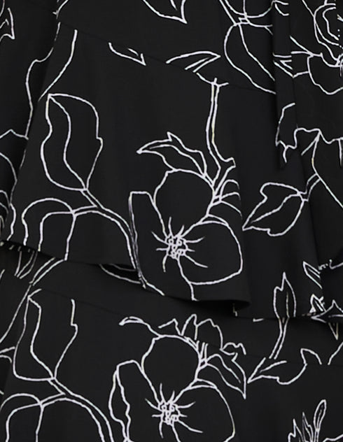 Yva Tiered Midi Dress